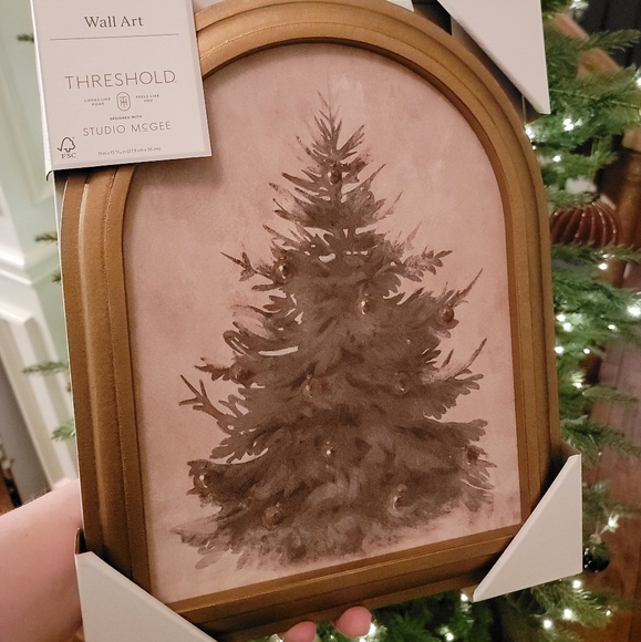 Studio Mcgee Target Christmas Tree Framed Photo Wall Art Threshold - Picture 2 of 10